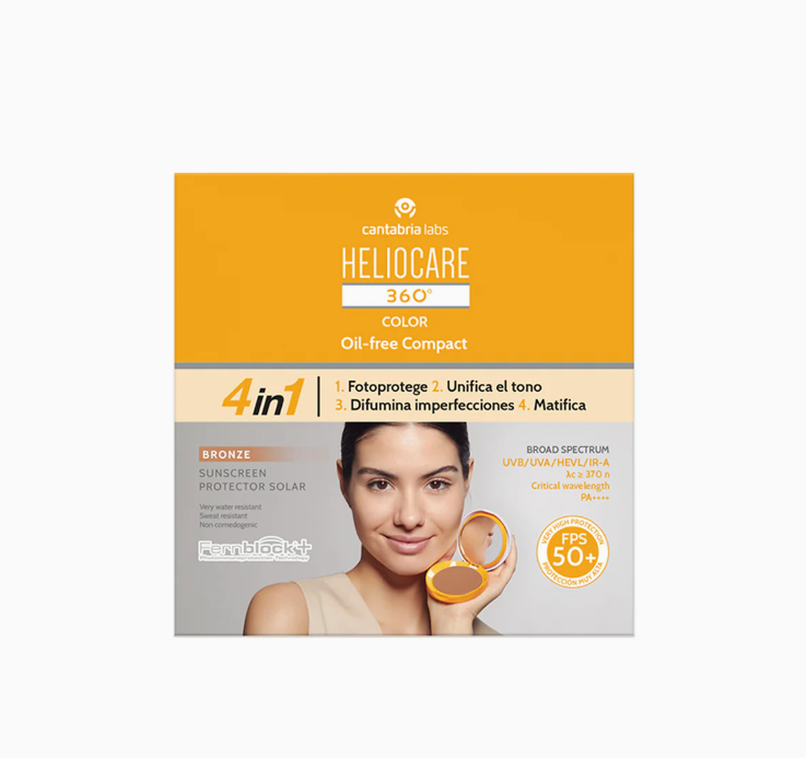 Heliocare Color Oil-Free Compacto Bronze - 10gr