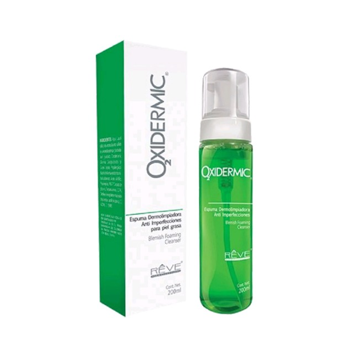 Reve Oxidermic Espuma Limpieza 200 ml