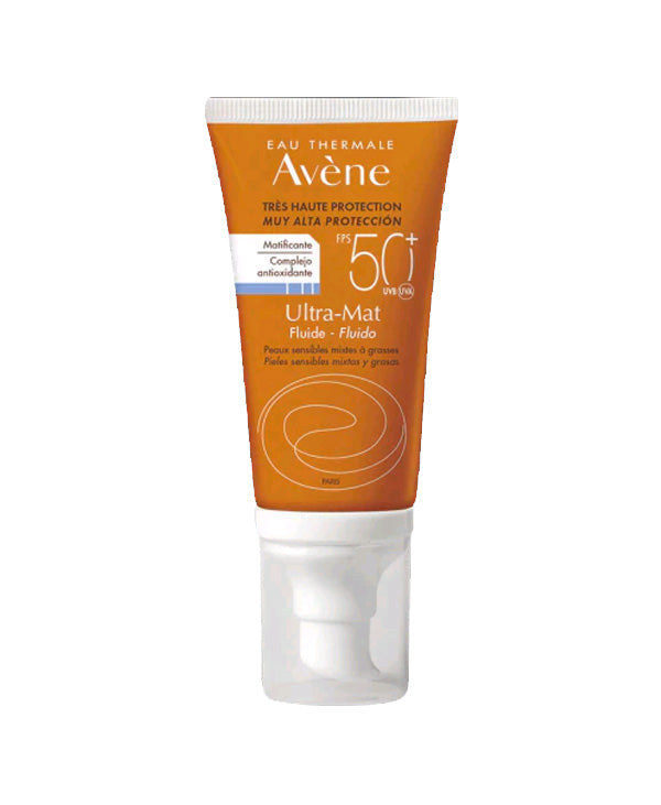 Avène Ultra Mat Fluido FPS 50+ Sin Color 50 ml
