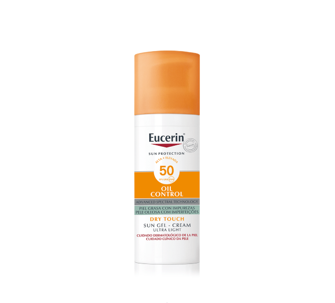Eucerin Oil Control Toque Seco SPF 50+ 50 Ml