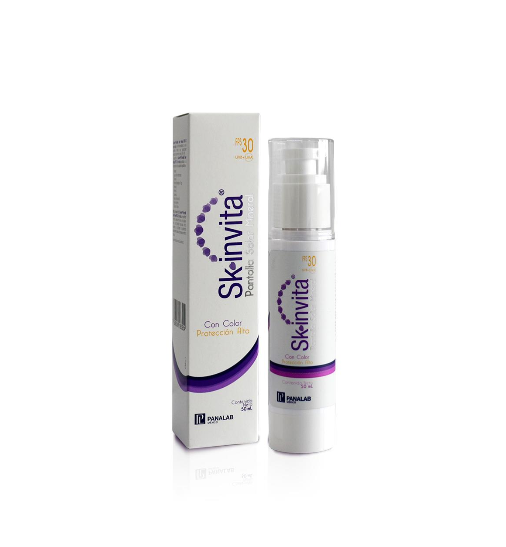 Skinvita Pantalla Solar Mineral Con Color SPF30 50ML