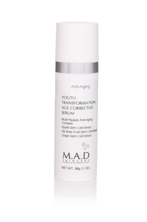 M.A.D. SkinCare. Youth Transformation Age Corrective Serum, tratamiento concentrado antiedad. 30 gr