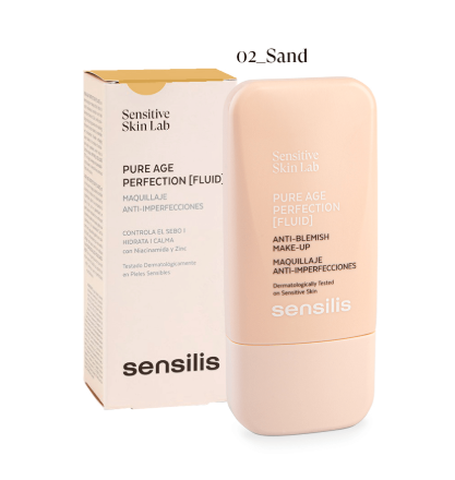 SENSILIS PURE AGE PERFECTION (FLUID) - TONO 02 SAND