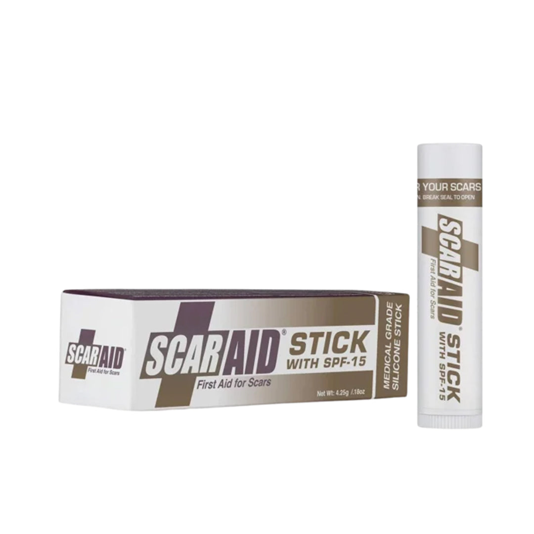 SCAR AID SPF 15 STICK DE SILICONA TRATAMIENTO PARA CICATRICES