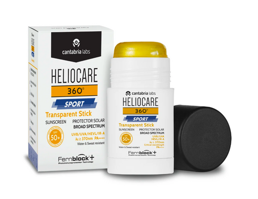 Heliocare 360 Sport Transparent Stick - 25g