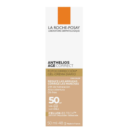 La Roche Posay Anthelios Age Correct Con Color 50ml