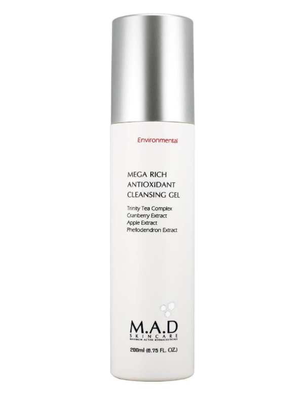 M.A.D Skincare Environmental Mega Rich Antioxidant Facial Cleansing Gel 200ML