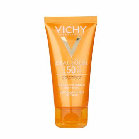Vichy Idéal Soleil Protector Solar Toque Seco FPS 50 50 ml